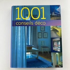 1001 Conseils Déco Home Design Book with Blue Cover Cristian Campos Parragon Bks